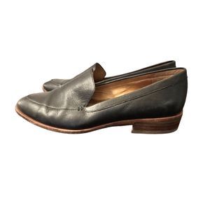 Madewell Black Leather Loafers